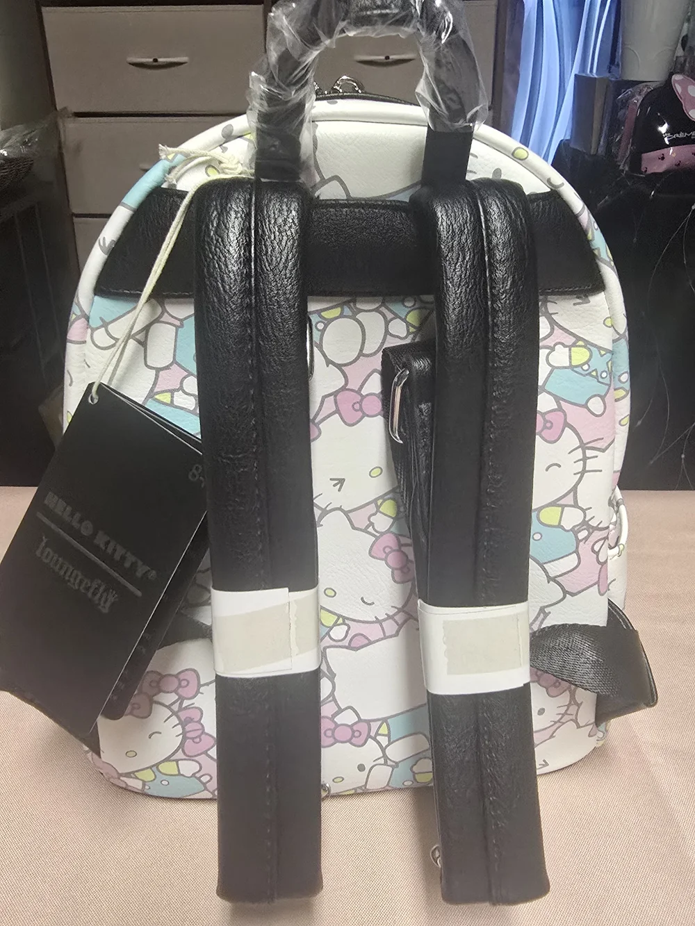 NWT Hello Kitty Loungefly Pastel Backpack & Lifestyle Accessory Bundle